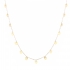 KETTING 15 GOUDEN HARTJES